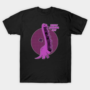 happy reading day booksaurus T-Shirt